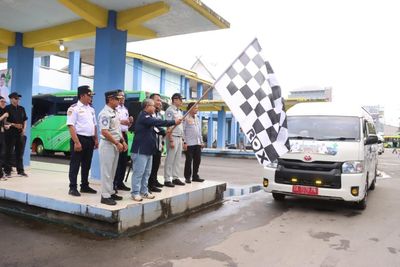 Mudik Gratis Kalsel 2026: Gubernur Muhidin Lepas Ratusan Pemudik ke Seluruh Kabupaten