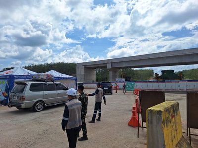 Hutama Karya Terapkan Rekayasa Lalin di Tol Fungsional Palembang-Betung Atasi Antrean