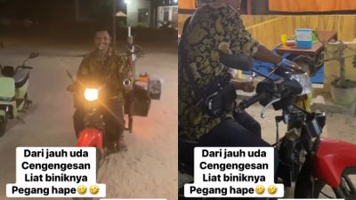Momen Suami Pulang Dagang Keliling Disambut Istri dan Anak Bikin Haru Netizen