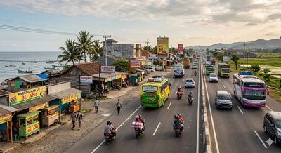 Jalur Pantura Lewat Kota Mana Saja? Ini Daftar Lengkapnya