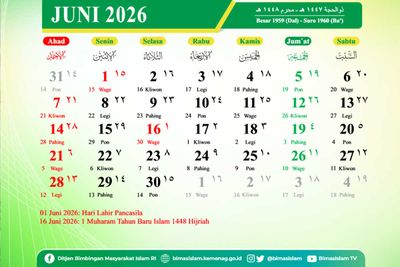 Bulan Juni 2026 Memperingati Hari Apa? Ini Daftar Peringatan Nasional dan Internasional Lengkap