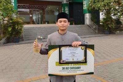 Keren! Mahasiswa Umsida Juara 1 Tahfidz Internasional 30 Juz, Kalahkan Peserta dari 11 Negara