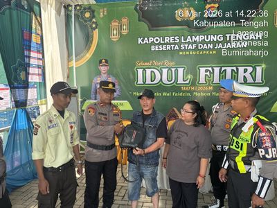 Tas Berisi Rp23 Juta Milik Pemudik Tertinggal di Rest Area Tol Lampung, Diamankan dan Dikembalikan Petugas