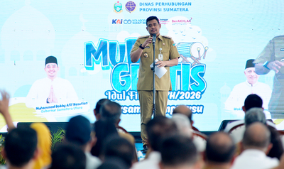 Bobby Nasution Ajak Pemudik Manfaatkan Transportasi Umum Lewat Program Mudik Gratis