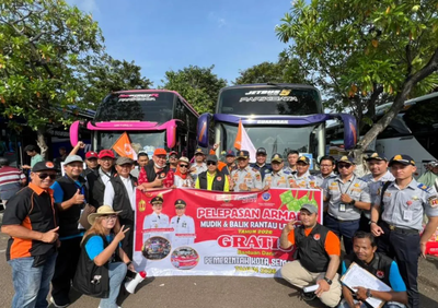 350 Warga Semarang di Jakarta Diberangkatkan Mudik Gratis Pakai 12 Bus
