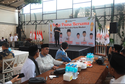 Bukber Gerindra, Rico Waas Tegaskan Komitmen Jalankan Program Prabowo