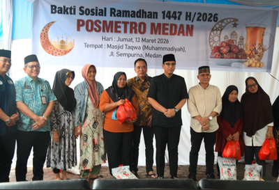 Rico Waas Ajak Warga Tingkatkan Kepedulian Lewat Baksos Posmetro