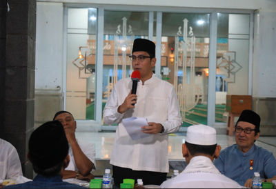 Ribuan Jamaah Padati Masjid Al-Musabbihin, Rico Waas Apresiasi Semangat Ramadan