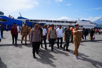 Wagub Tinjau Posko Lebaran, Sekaligus Sukseskan Program Pemda Menyapa di Ternate