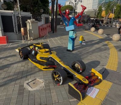 Ubah Wajah Kota, Instalasi Seni Ikonik Karya Anak Muda Bontang Hiasi Ruang Publik
