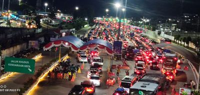 H-4 Arus Mudik Lebaran 2026 Pelabuhan Merak Mengalami Penurunan