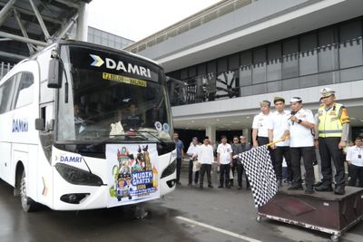 Terminal DAMRI di Kaltara Masih Beroperasi di Kawasan Pasar Induk Sengkawit Tanjung Selor