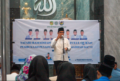 Rico Waas Ajak Anak Muda Jadikan Masjid Tempat Berkegiatan Positif