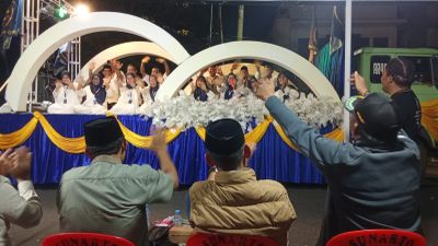 Kreativitas Kendaraan Hias Religius Memikat, SH Sabet Gelar Terbaik di Parade Sahur Tarakan