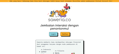 Mau Jadi Streamer? Kenali Saweria, Senjata Rahasia Kreator Lokal Biar Cepat Cuan!