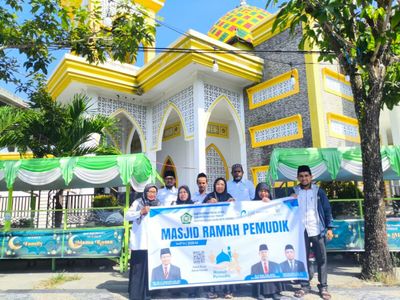 Masjid Al-Muhajirin Lesane Ditetapkan sebagai Masjid Ramah Pemudik di Kota Masohi
