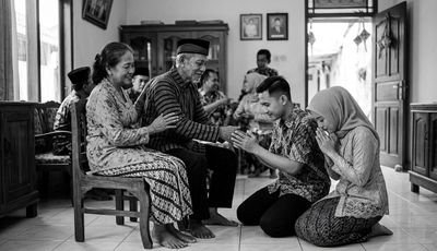 Ternyata Ini Awal Tradisi Sungkem saat Hari Idul Fitri, Benarkh Hanya Ada di Indonesia?