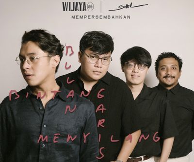 Wijaya 80 Gandeng Sal Priadi Rilis Lagu Bulan Bintang, Garis Menyilang di Momen Lebaran, Ini Liriknya!