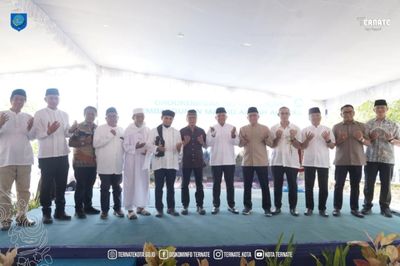 Pembangunan Masjid Aisyah Al Ilyas Dimulai, Wali Kota Ternate Tekankan Nilai Spiritual dan Kebersamaan