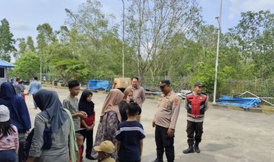 Polsek Kawasan Pelabuhan Kuala Tungkal Gelar Patroli Dialogis Demi Keamanan Masyarakat