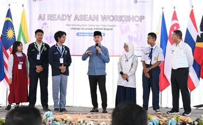 Gibran Optimistis Generasi Muda Indonesia Siap Hadapi Tantangan Zaman Lewat Literasi AI