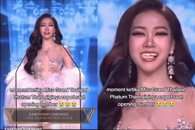 Veneer Gigi Lepas di Panggung, Kontestan Miss Grand Thailand 2026 Ini Malah Dipuji Netizen