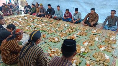 Kenduri Ketupat di Padukuhan Kebonsari, Asa Menjaga Tradisi Syawalan Setelah Lebaran