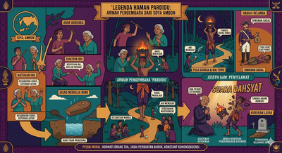 Legenda Haman Pardidu: Arwah Pengembara dari Tanah Soya Ambon