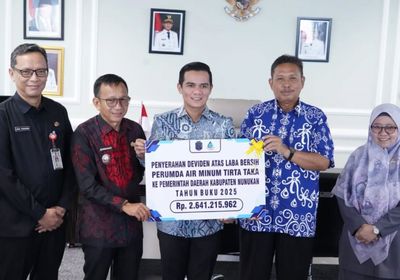 Dividen Tirta Taka Capai Rp2,64 Miliar, Bupati Nunukan: Bukti Kinerja dan Kontribusi Nyata untuk Daerah