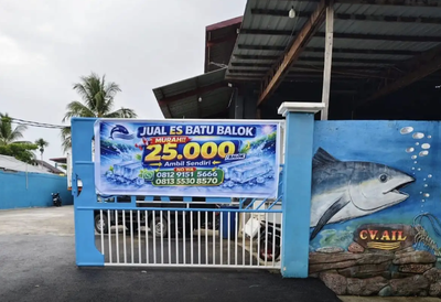 Es Balok Murah Kaimana, CV Antara Inti Lautan Bantu Nelayan Jaga Kualitas Hasil Tangkapan