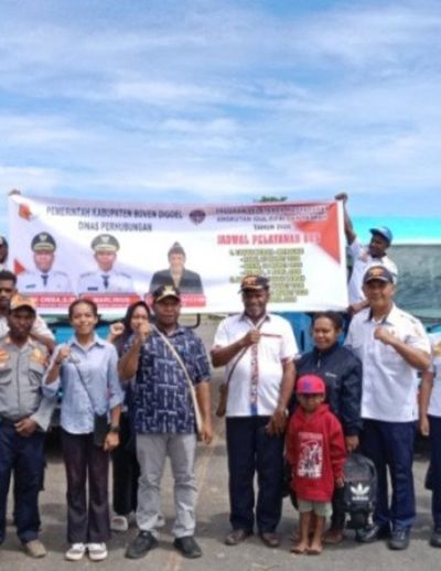 Mudik Gratis Diluncurkan, Warga Boven Digoel Dapat Fasilitas Transportasi