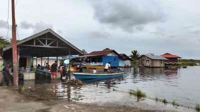 Banjir Danau Sentani Rendam Pantai Yahim, Aktivitas Warga Lumpuh