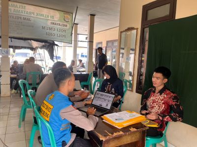268 Peserta Daftar Polri di Lampung Utara, Bintara PTU SPKT Paling Diminati