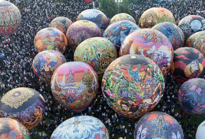 44 Balon Udara Raksasa Meriahkan Festival Mudik Wonosobo, Ekonomi Bergerak Miliaran Rupiah