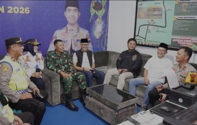 Demi Keamanan dan Kenyamanan Pemudik, Bupati Tegal Gelar Kegiatan Monitoring Ke Beberapa Pos Pengamanan