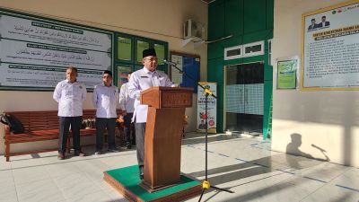 Apel Perdana Kemenag Bireuen, ASN Diminta Kerja Maksimal dan Transparan