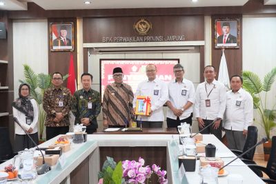 BPK Apresiasi Pemprov Lampung Serahkan LKPD Lebih Cepat, Tindak Lanjut Rekomendasi 79,84