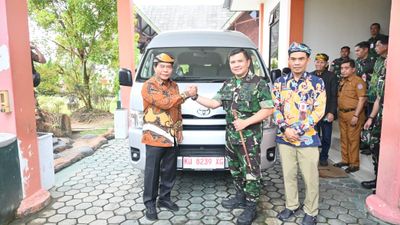 Pemprov Kaltara Hibahkan Mobil Operasional ke Lanud Anang Busra, Dukung Penguatan Konektivitas Perbatasan