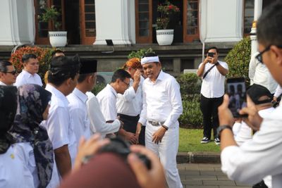 Bupati Bogor Hadiri Silaturahmi Kepala Daerah se-Jawa Barat di Gedung Sate