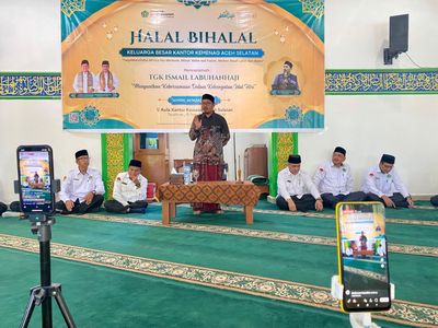 Halal Bihalal Kemenag Aceh Selatan: Momen Hangat Perkuat Kebersamaan Usai Ramadhan