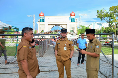 Jelang Tabligh Akbar, Pemkab Aceh Barat Pastikan Semua Sudah Siap