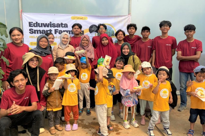 Iterahero ITERA: Hadirkan Wisata Edukasi Berbasis Smart Farming untuk Anak dan Masyarakat