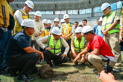 Jelang AFF U-19, Pembangunan Stadion Teladan Dipercepat