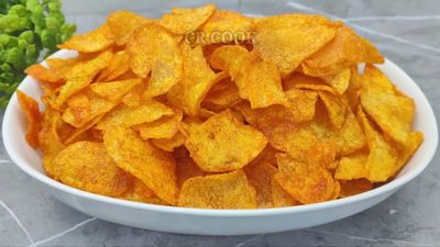 Cara Membuat Keripik Kentang Balado Renyah, Gurih, dan Tahan Lama