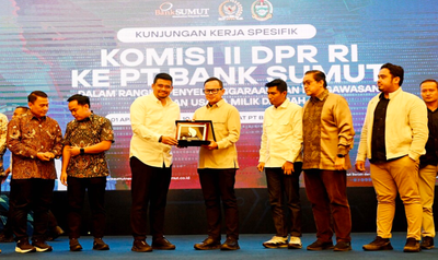 Kunker Komisi II DPR RI Diharapkan Dongkrak Performa Bank Sumut