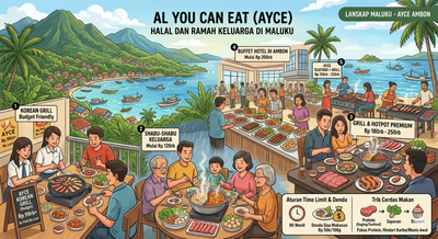 Restoran All You Can Eat di Maluku Paling Worth It, Mulai Rp99 Ribuan!