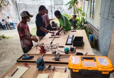 Bukan Sekadar Sampah, Limbah Kayu di Balikpapan Kini Jadi Alat Peraga Edukasi Anak