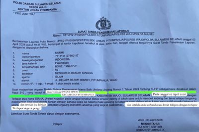 Oknum Guru SD di Luwu Dipolisikan Usai Tuduh Warga di Wajo Curi Emasnya Berdasarkan Petunjuk Dukun