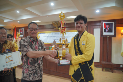 Inspiratif! Ari Praneza Ahmad Sabet Juara 1 Mapres 2026 Universitas Negeri Semarang