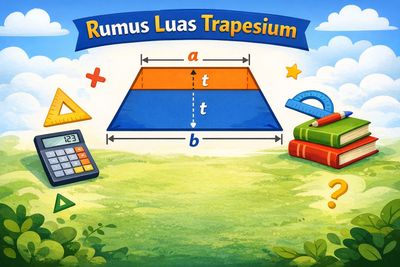 Rumus Luas Trapesium: Cara Hitung dan Contoh Soal Lengkap